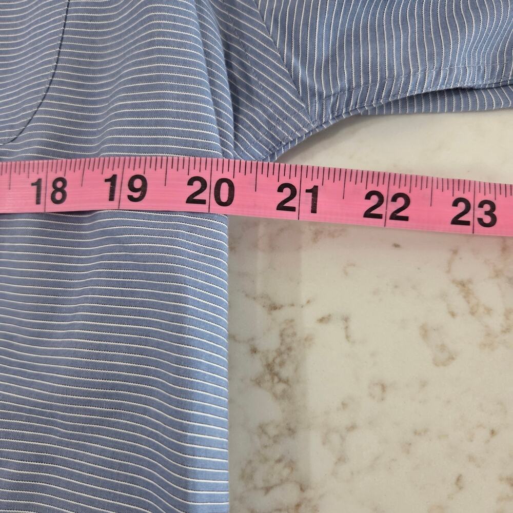 Men's Long Sleeve Tommy Hilfiger Dress Shirt, Size 17 34-35 - Picture 6 of 7